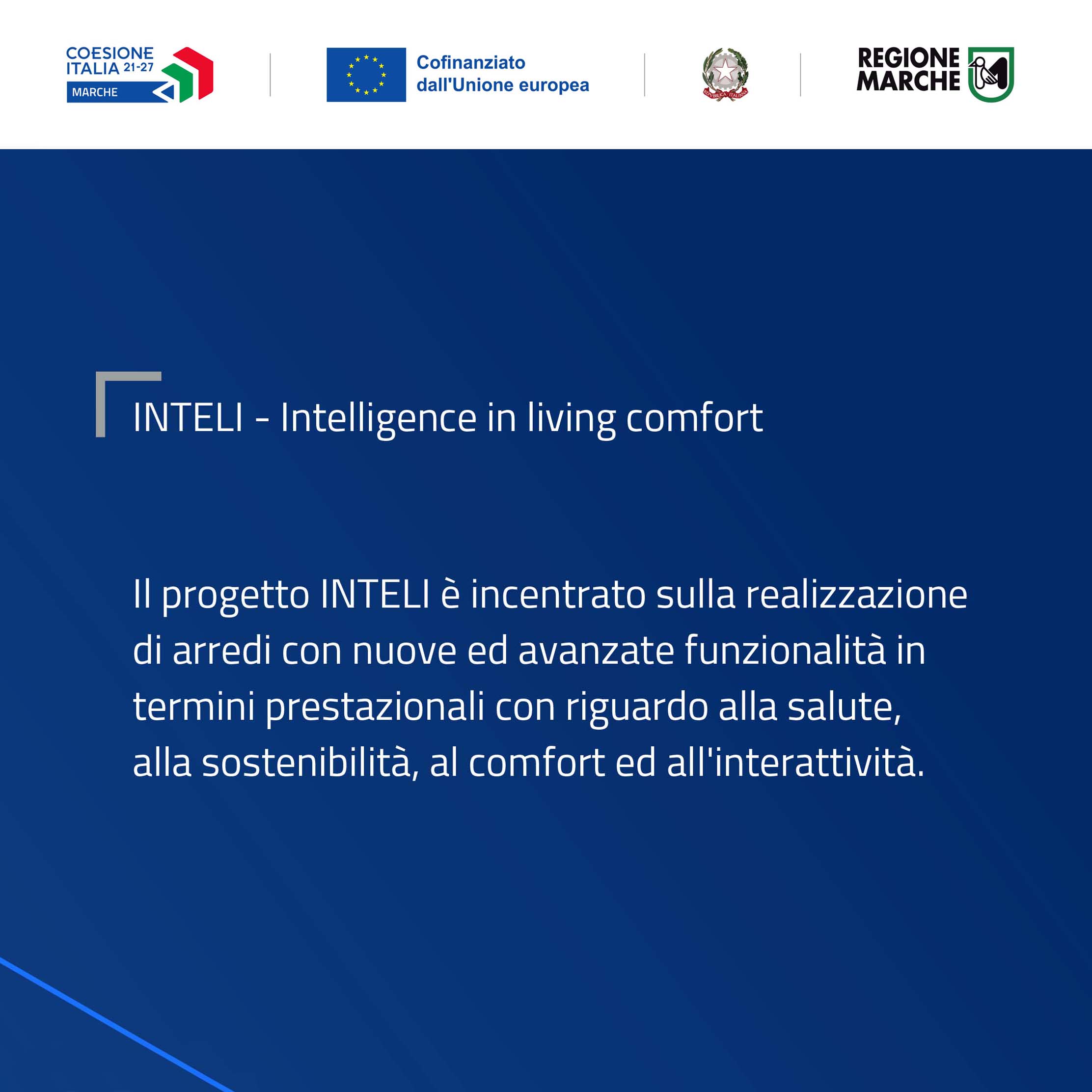 INTELI – Intelligence in living comfort
